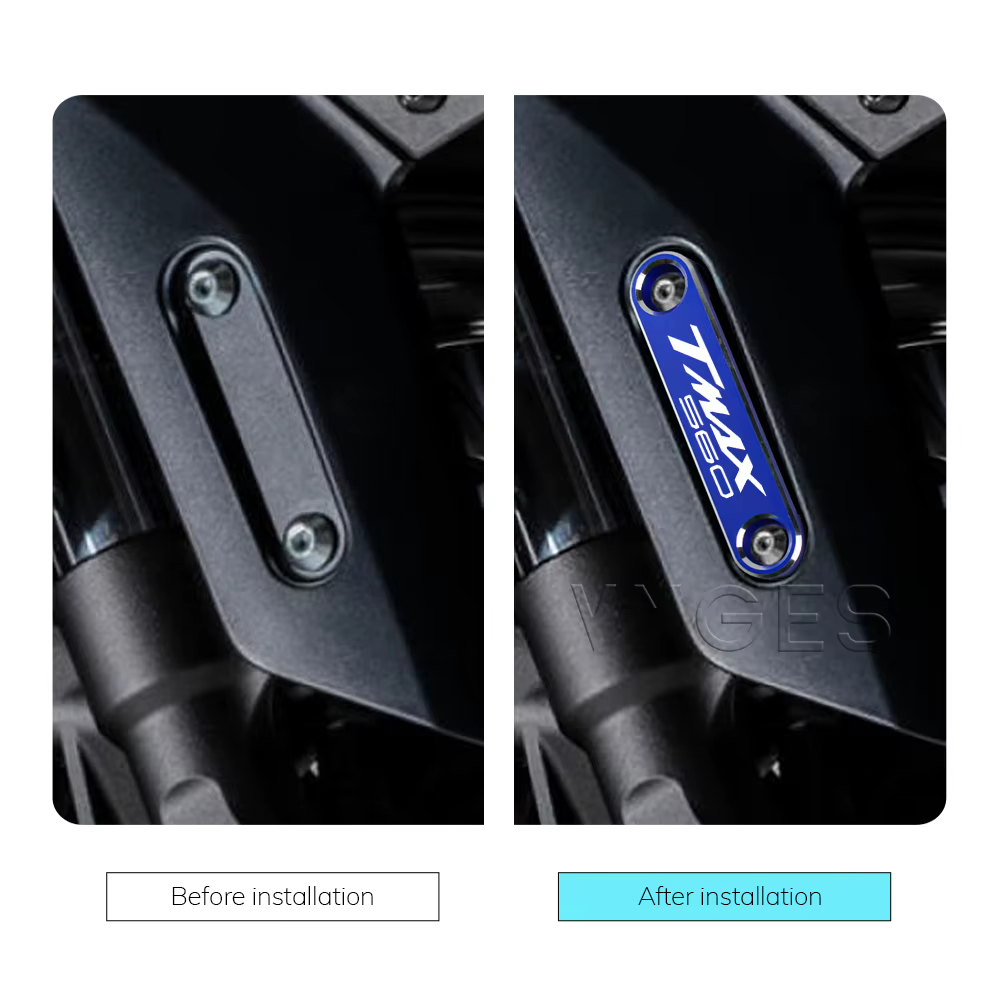 Accessoires de moto pour YAMAHA t-max 560 TECH MAX Tmax 530 2014, garde-boue, axe de garde-boue, plaque Coper, couvercle décoratif