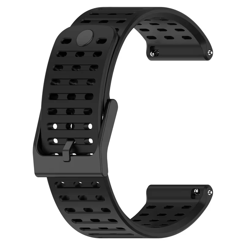 Bracelet de montre en Silicone pour bandes verticales Suunto
