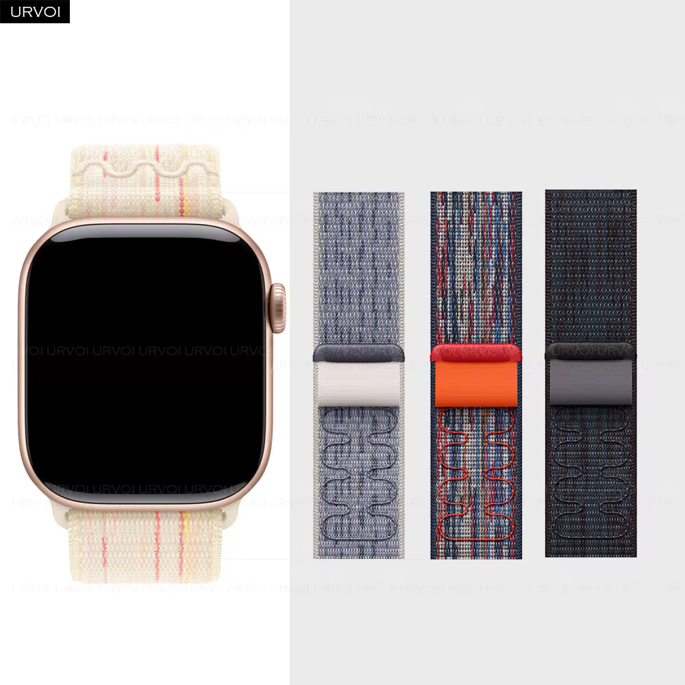 URVOI N Sport boucle pour Apple Watch série 11 10 9 8 7 6 SE