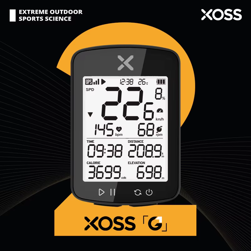 XOSS G2 Plus ordinateur de vélo sans fil GPS compteur de vitesse de cyclisme étanche ANT + Cadence