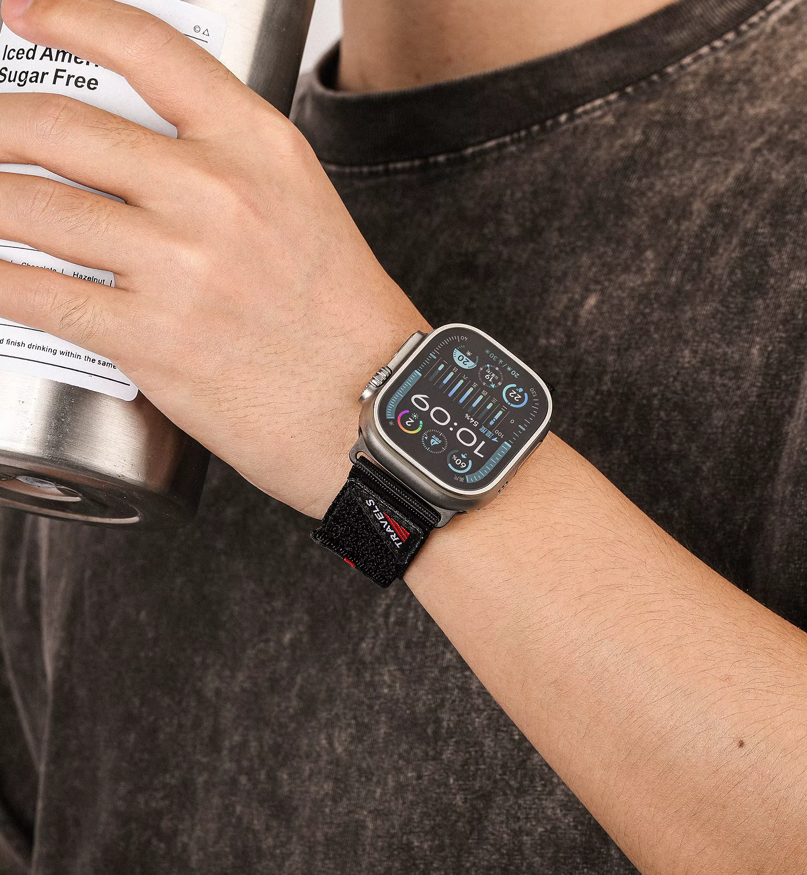 Bracelet de sport en nylon pour Apple Watch