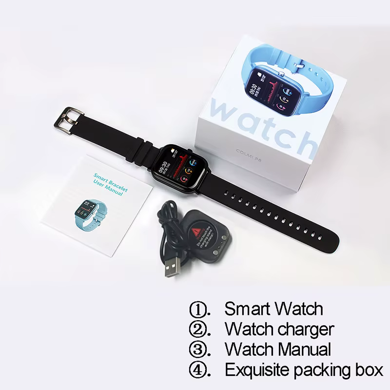Montre intelligente étanche pour hommes et femmes