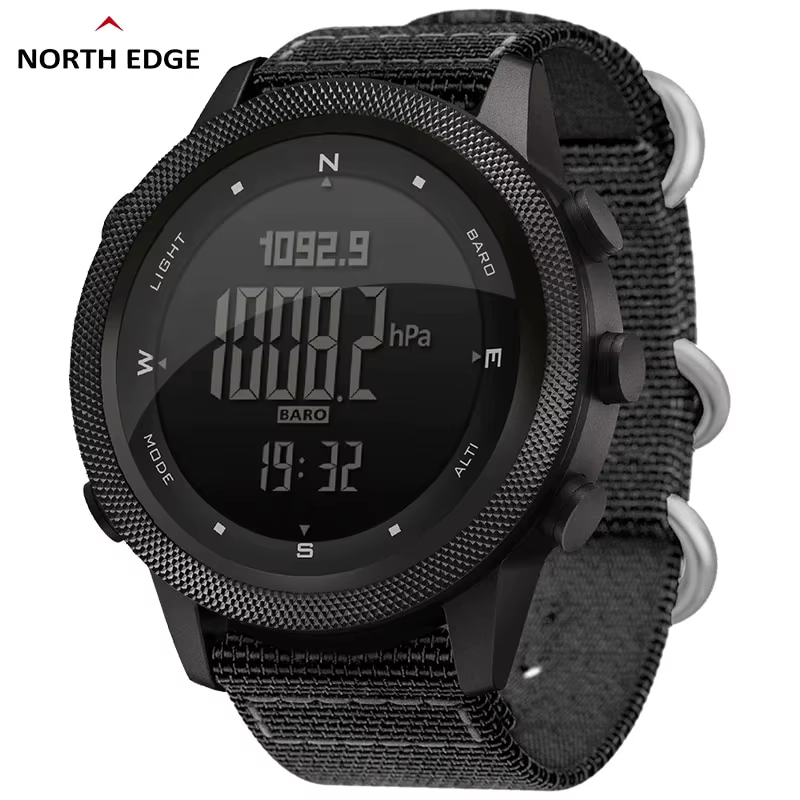 Km TH EDGE-Montre Numérique de dehors de Plein Air pour Homme