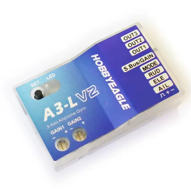 HobbyEagle A3 A3-L V2 6 axes avion gyroscope et stabilisateur contrôleur de vol pour avion RC FPV Drones à voilure fixe pièces de bricolage