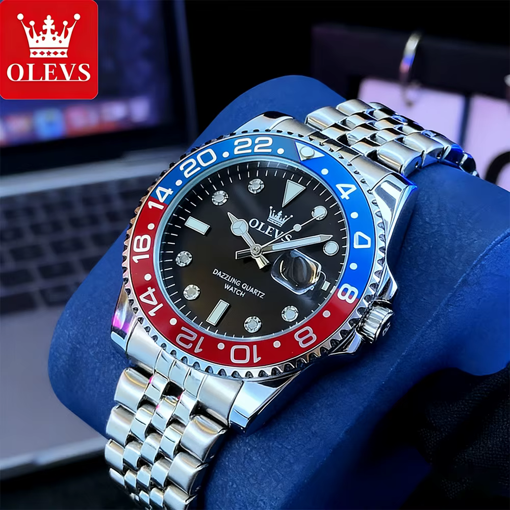 OLEVS – montre-bracelet classique de luxe pour hommes