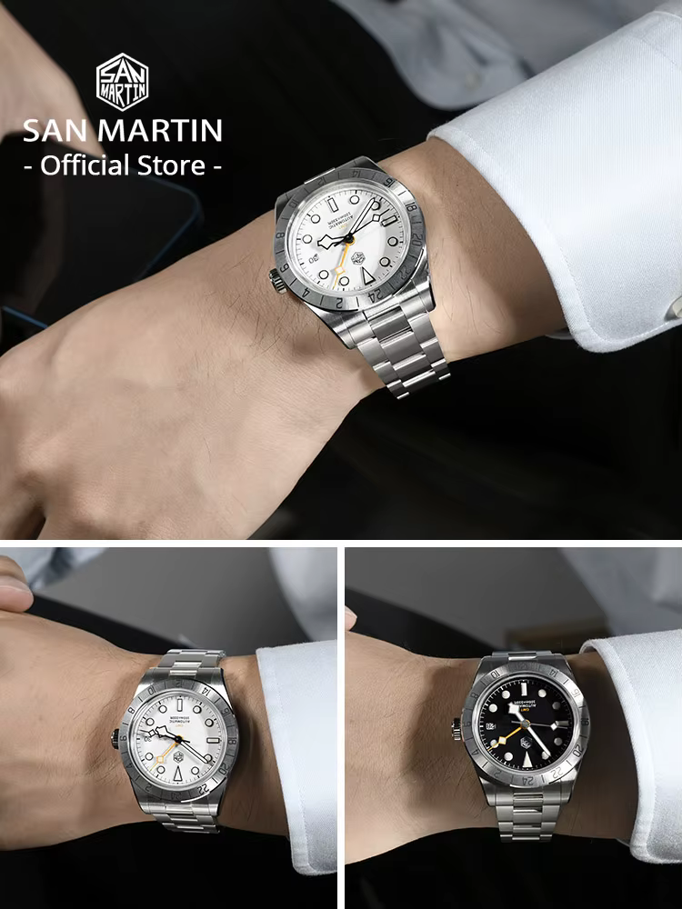 San Martin – montre mécanique automatique pour hommes