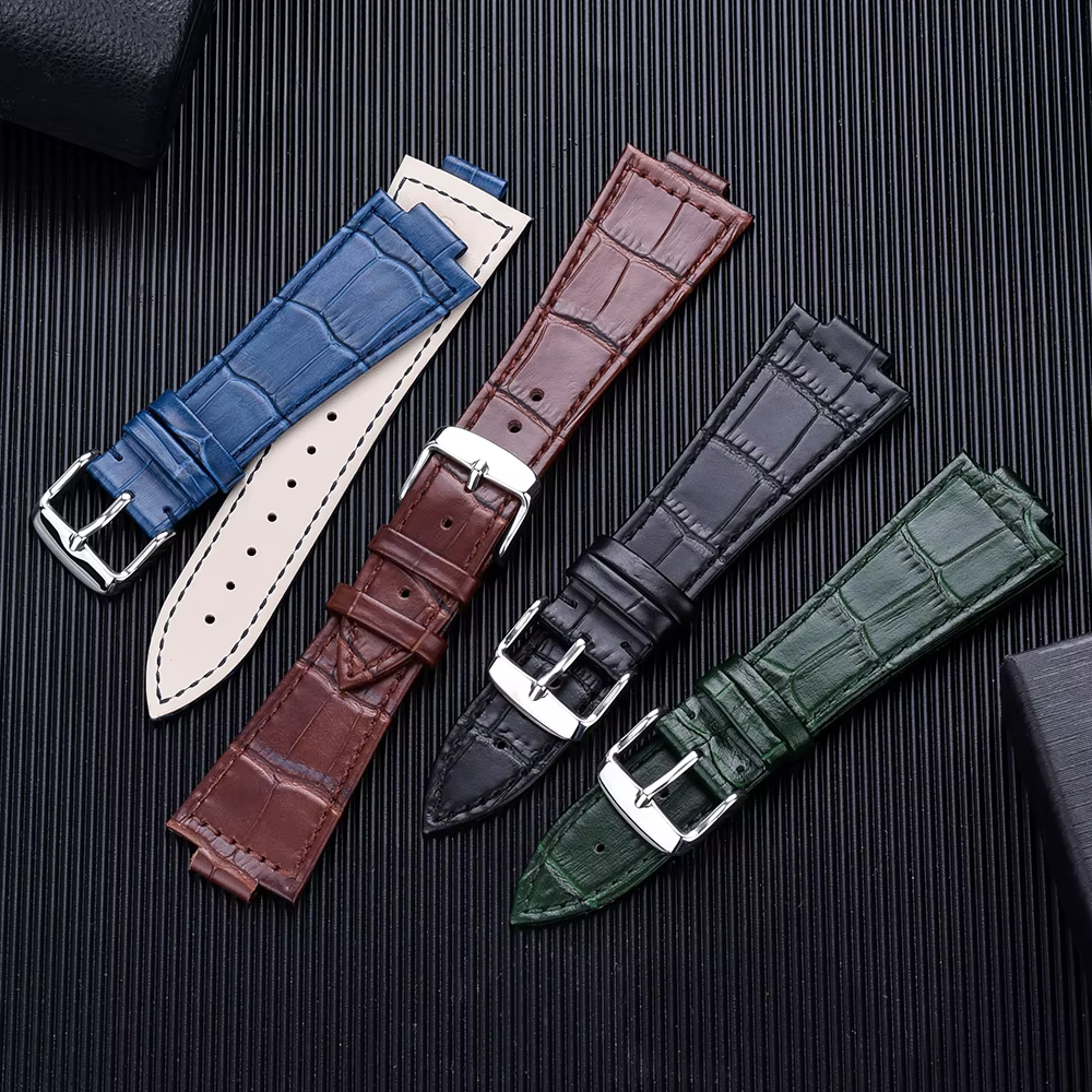 Bracelet en cuir de vache de 12 mm pour Tissot PRX Series Strap T137.407 T137.410