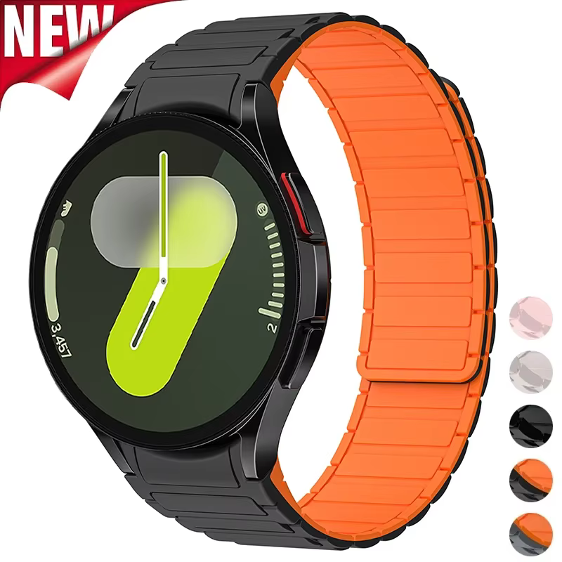 Bracelet magnétique en Silicone sans espaces