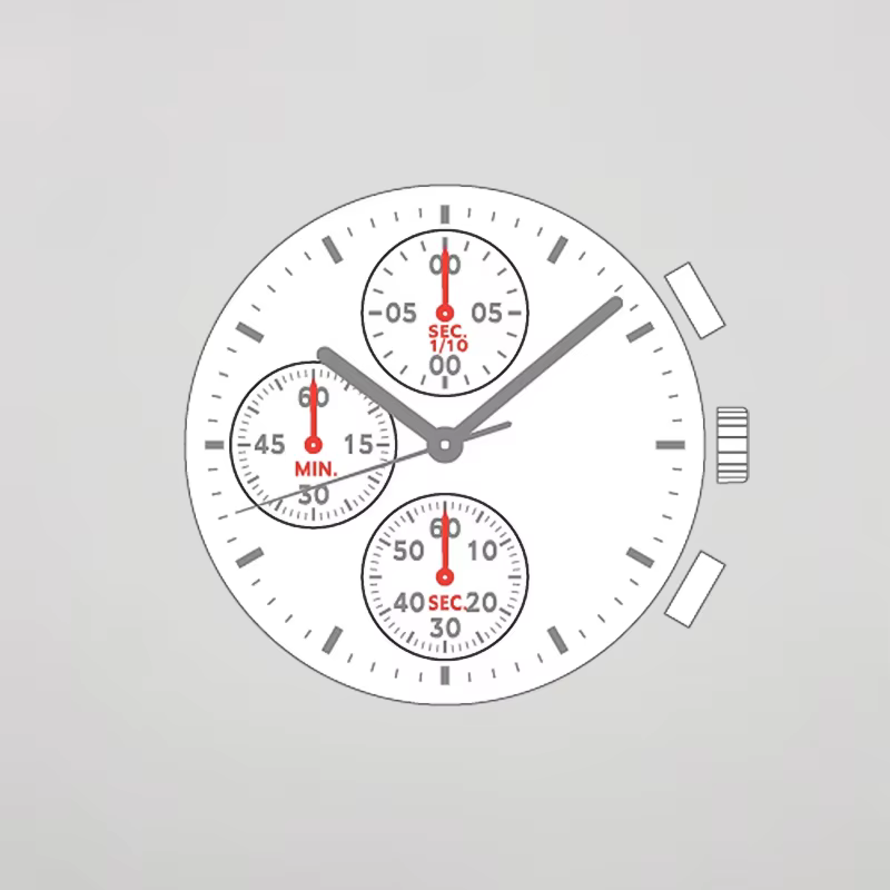 Pièces de rechange de mouvement de montre à quartz