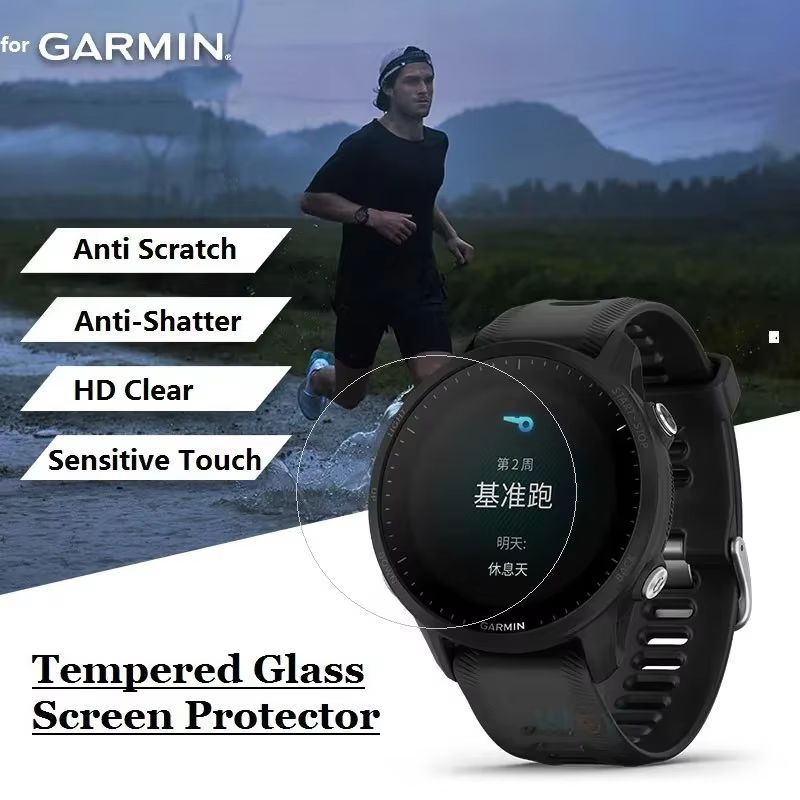 Protecteur d'écran pour montre intelligente Garmin Forerunner 970 955