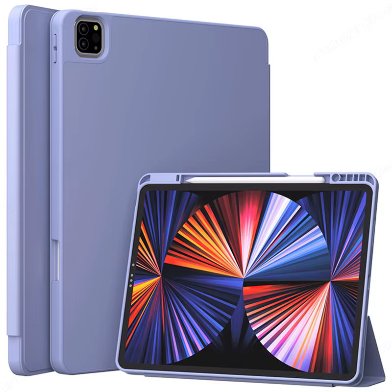 Housse porte-crayon pour iPad Pro 11 12.9 13, étui iPad A16 11th Air 11 "13" M3 Air 5th 4th 10.9 10th 10.2 9th 8th 7th Funda Coque