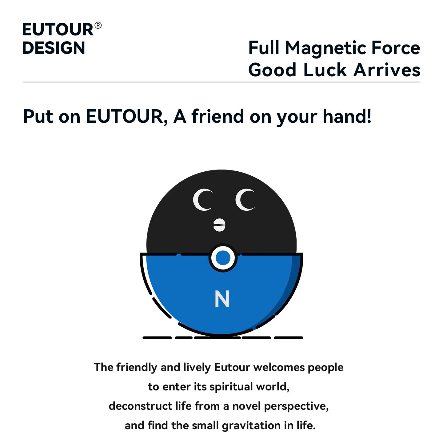Montre magnétique pour homme EUTOUR