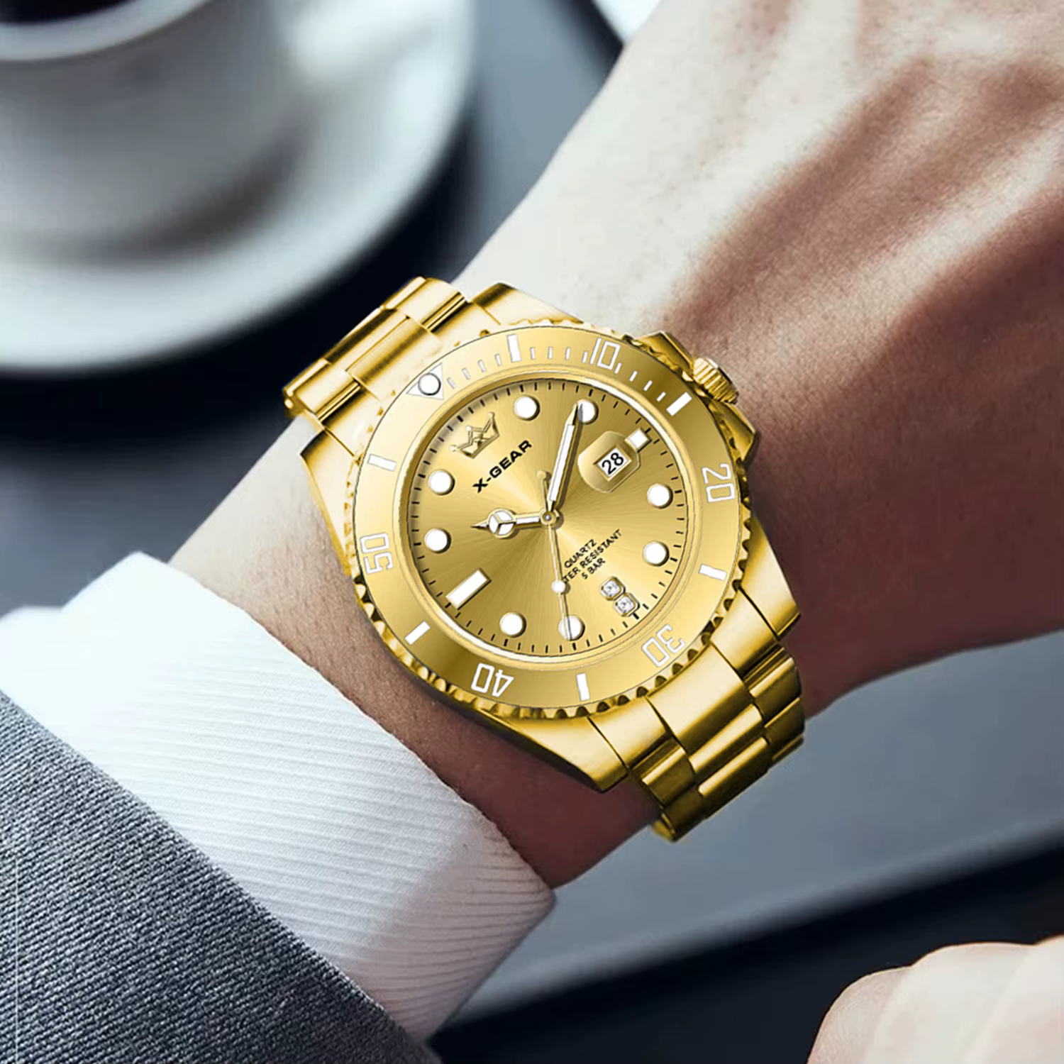 Montre à quartz pour homme X-GEAR