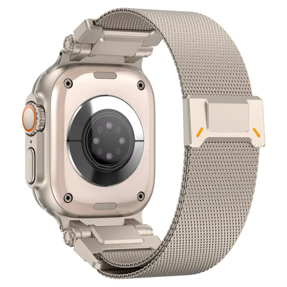 Bracelet milanais magnétique pour Apple Watch Ultra 3 49mm