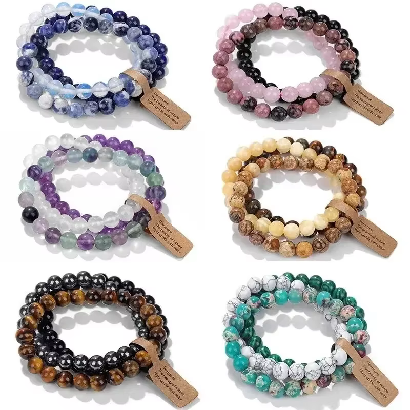 Bracelet semi-précieux pour femmes