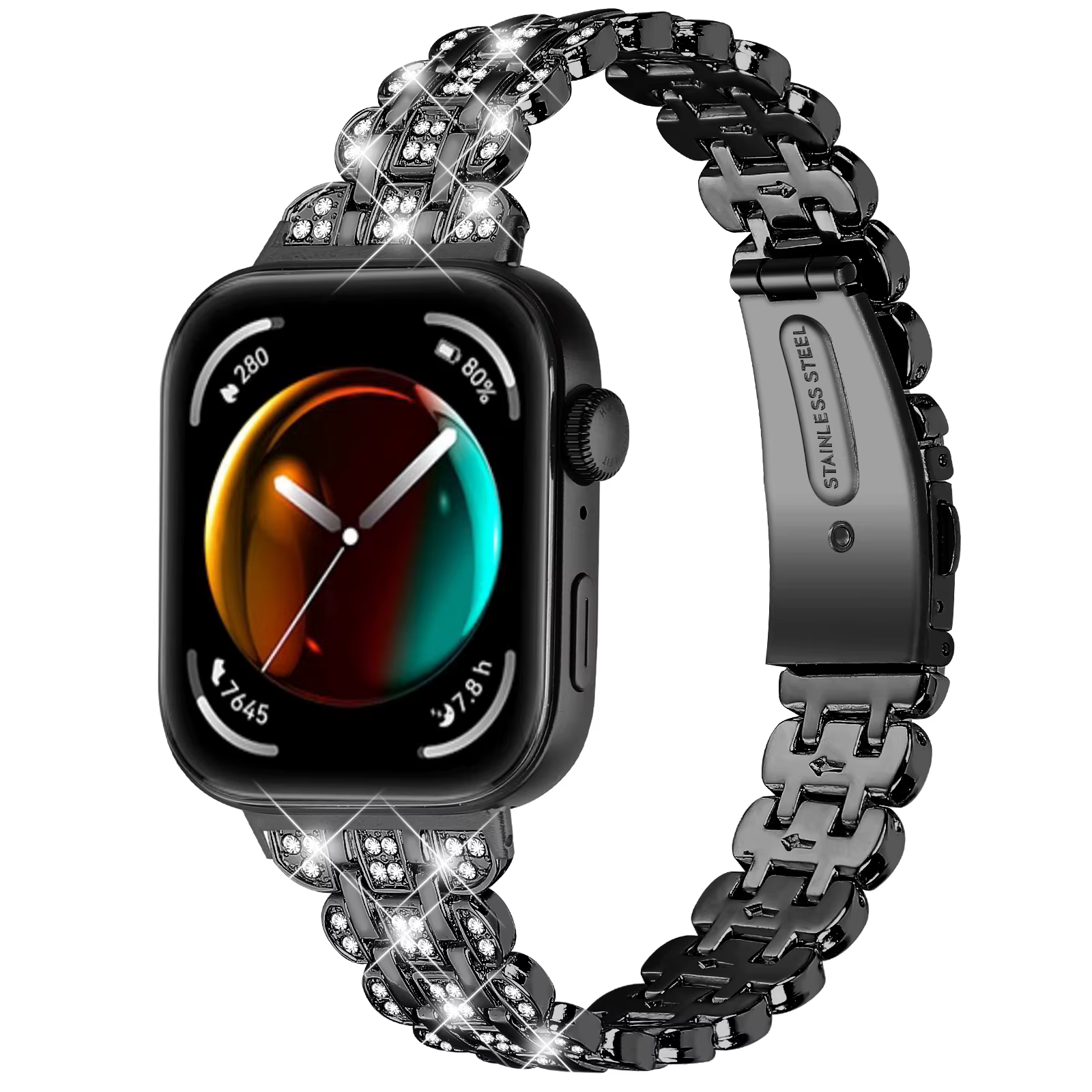 Bracelet en acier inoxydable pour Huawei Watch Fit 3 4 5