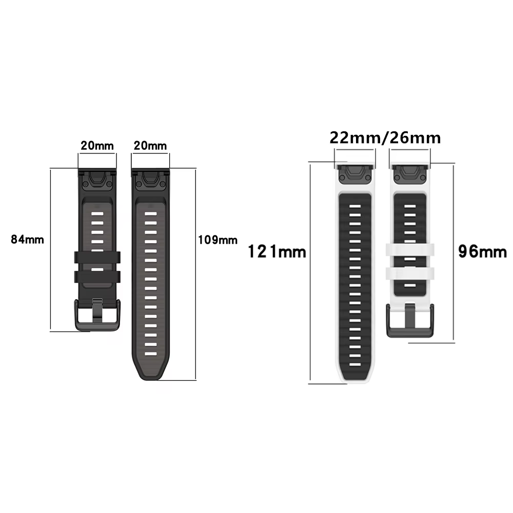 Bracelet de montre Fenix8 pour Garmin Fenix