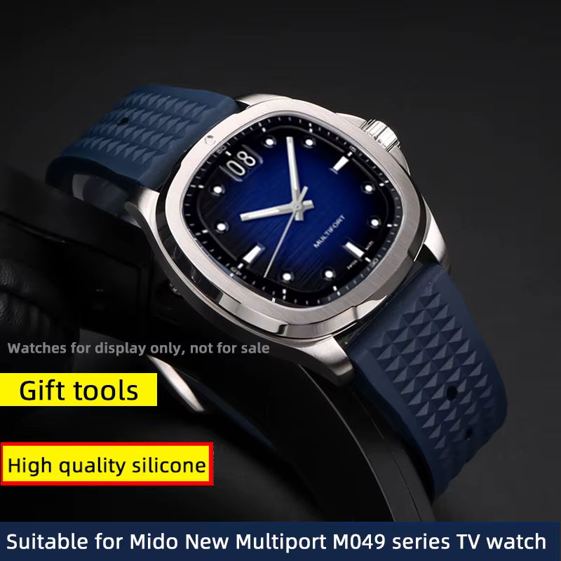 Bracelet en caoutchouc 22mm M049 TV
