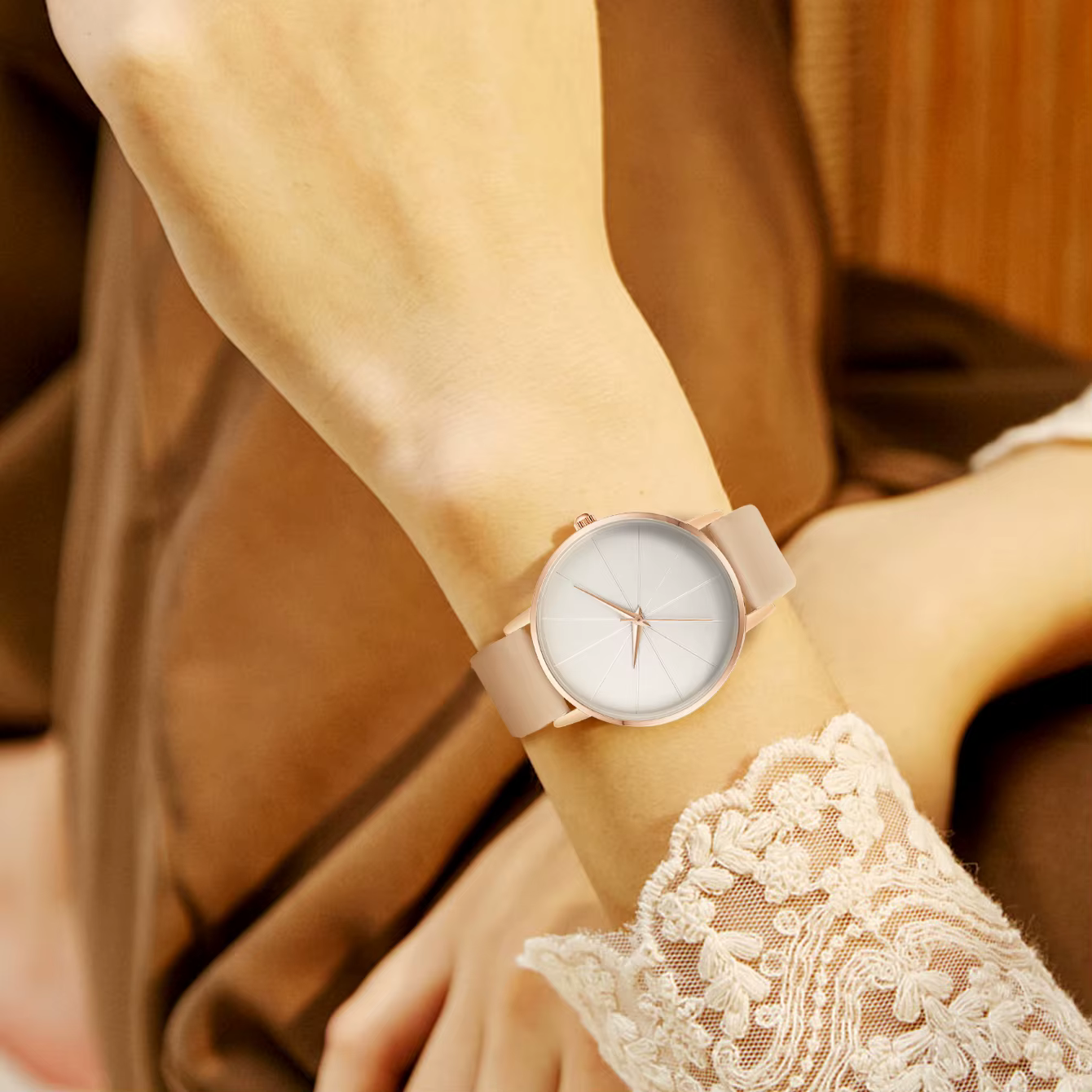 Montre de mode de luxe femmes