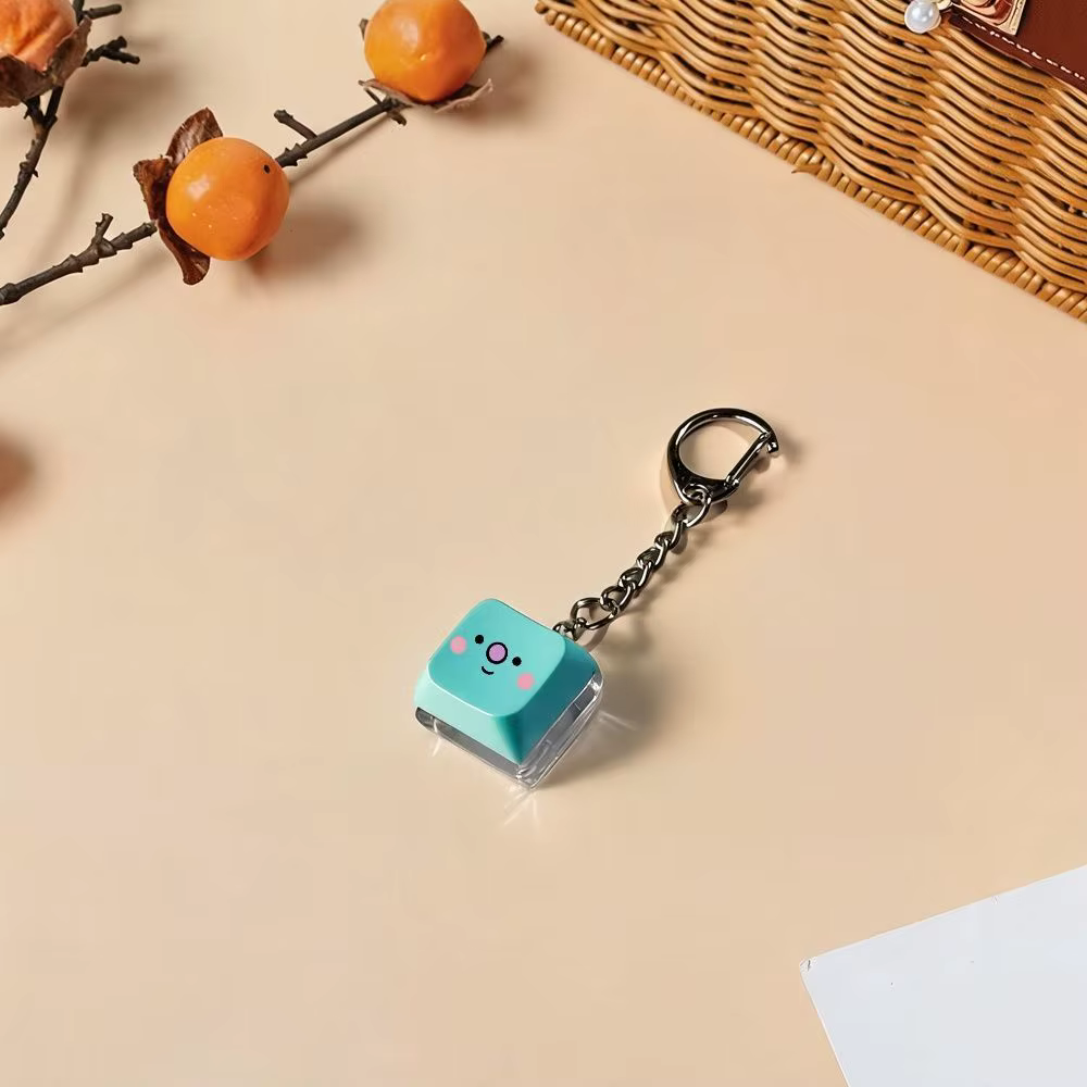 Accessoires K-POP BT21 - Capuchons de clavier, porte-clés, accessoires anti-stress pour fans, cadeaux de Noël 2026