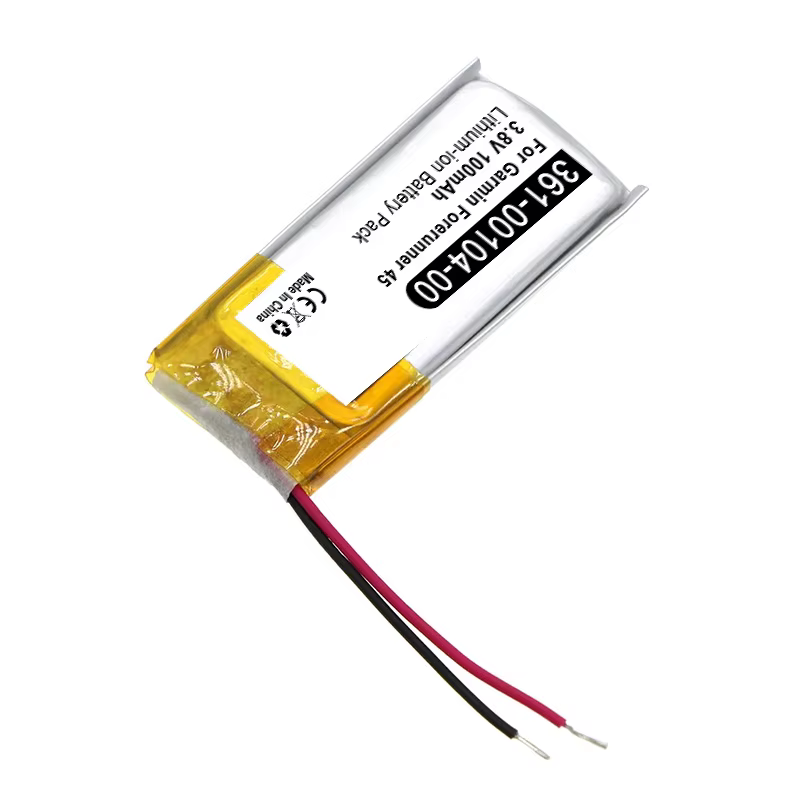 Batterie de montre intelligente flambant neuve 361-00104-20 361-00104-00 pour Garmin Forner 45 100mAh