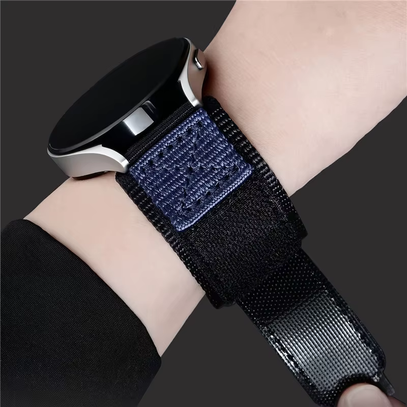 Bracelet de montre en nylon à boucle auto-agrippante 16mm 18mm 20mm 22mm à libération rapide pour hommes, sport et plein air, bracelet de remplacement pour Casio et Seiko