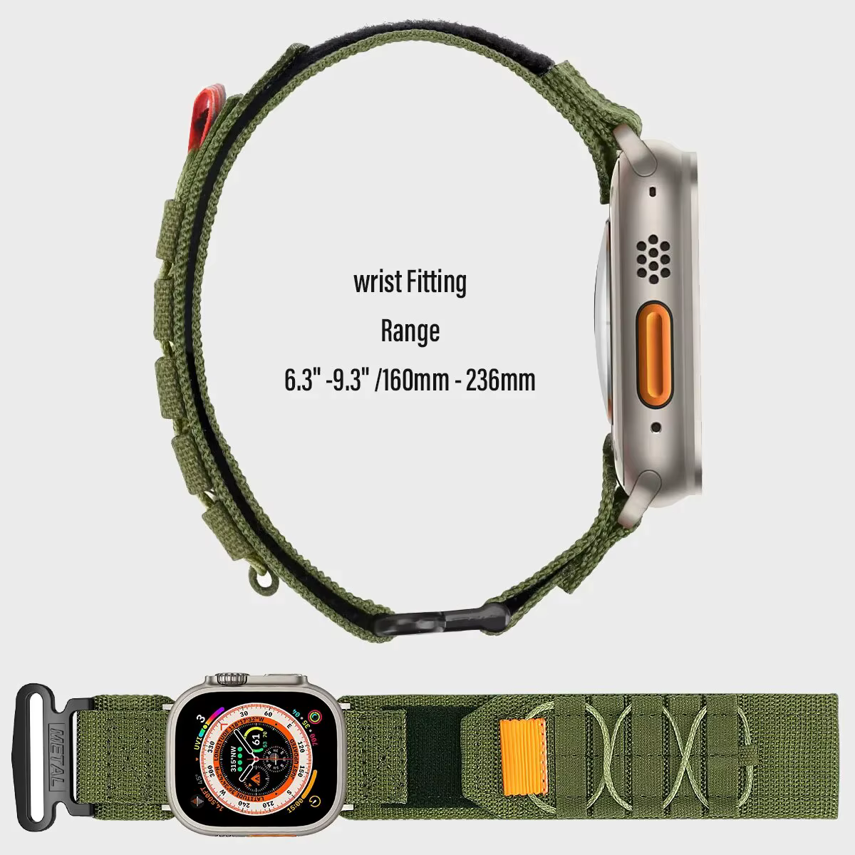 Alpine-Bracelet DulNylon pour Apple Watch