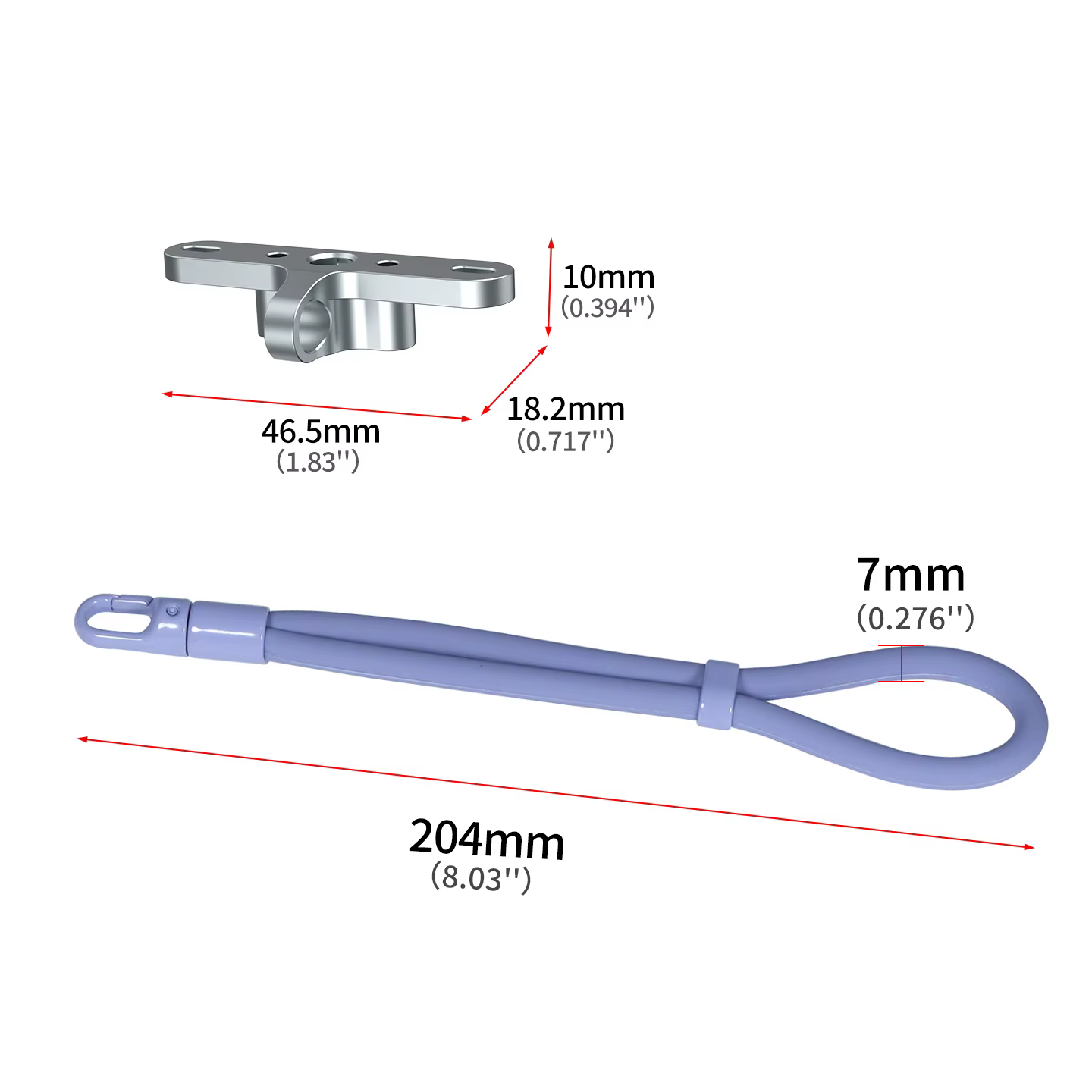 Bracelet de lanière de poignet Anti-chute