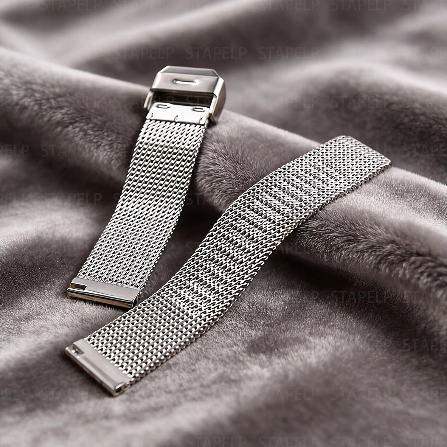 Bracelet de montre en maille métallique 18-19-20-21-22 mm à dégagement rapide