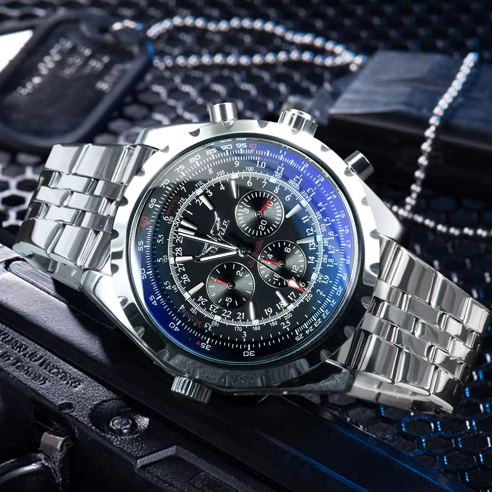 Montre de sport mécanique automatique pour homme