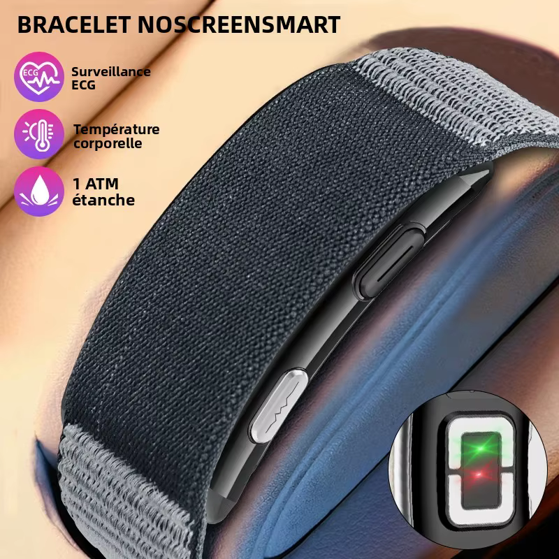 Bracelet intelligent ECG pour la santé