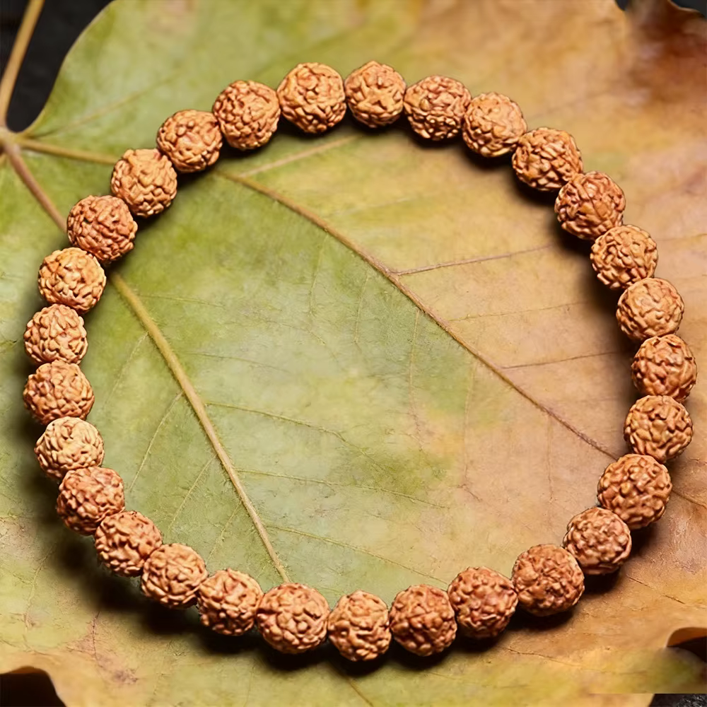 Bracelet en ULélastique Rudraksha, original