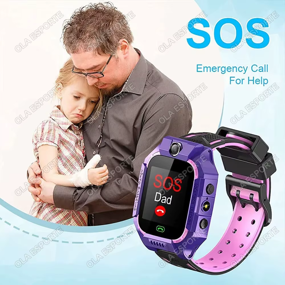 Nouveaux enfants Smartwatch GPS localisation Tracker SOS 2G Sim appel enfant montre intelligente caméra IP67 étanche