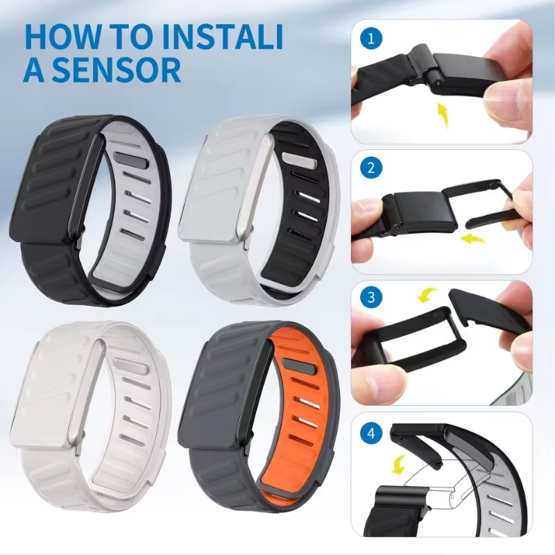 Bracelet de sport en silicone pour Whoop 5.0