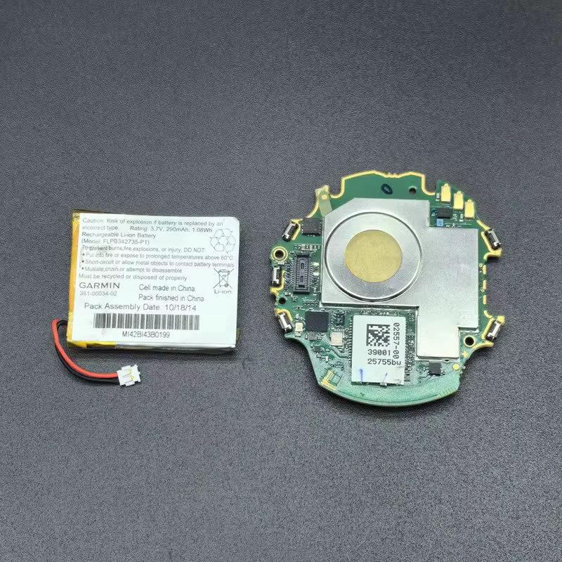 Carte mère/batterie de remplacement dédiée pour montre de sport Garmin Fenix 3, version anglaise originale, neuve, pour réparation dédiée