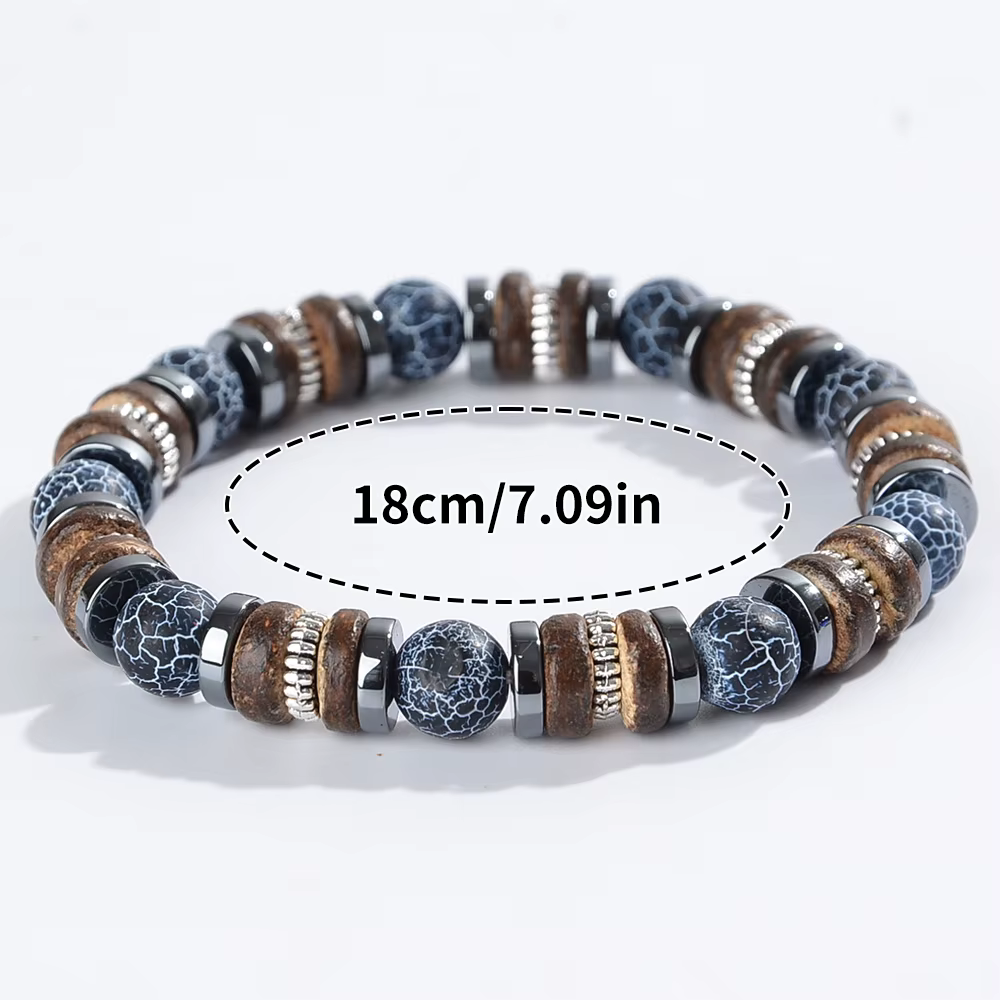 Bracelet de protection d'équilibre de pierres précieuses naturelles, bracelet de perles de cristal spirituel, bracelet qui favorise l'auto-acceptation