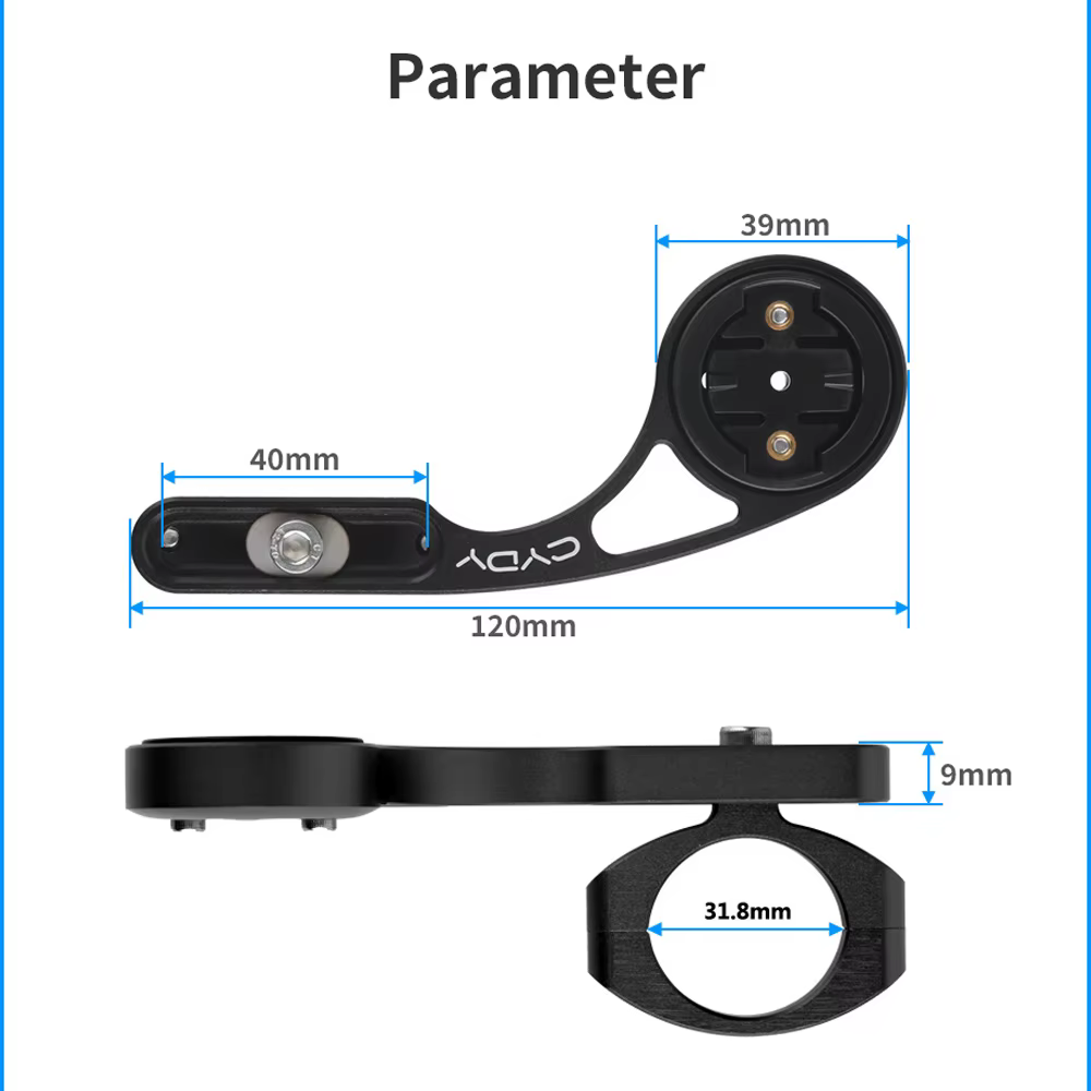 Support de vélo CYDY MTB pour ordinateur de bord Garmin Edge 130 520 820