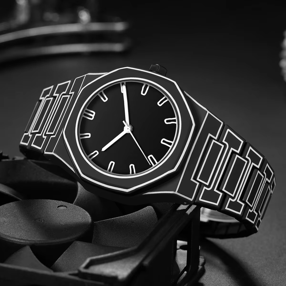 Nouvelle montre à quartz 2026 avec bracelet en silicone et design de bande dessinée