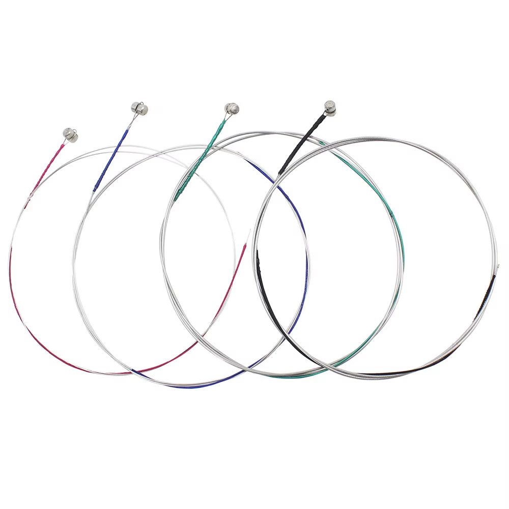 Ensemble d'accessoires pour violon, pièces de violon économiques avec cordes de violon/silencieux/rosin/cloth de nettoyage, outils pour instruments de musique de haute qualité