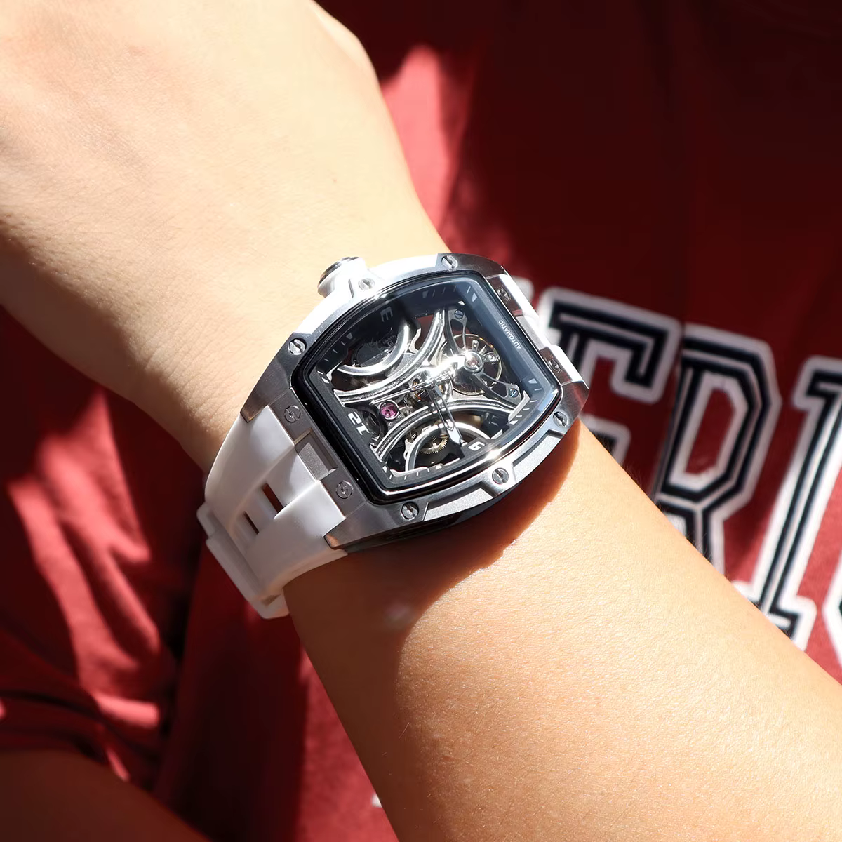 Montre mécanique de sport tendance MEGIR pour homme