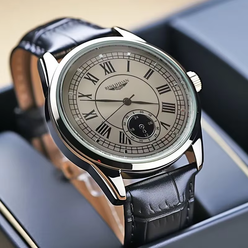 Top marque homme montre-bracelet de luxe affaires étanche hommes montre