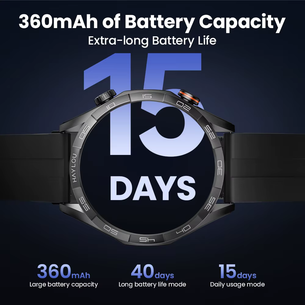 Montre connectée HAYLOU Solar 5 avec appels vocaux