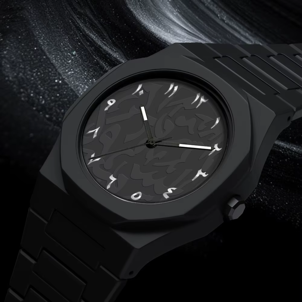 Montre étanche à cadran arabe