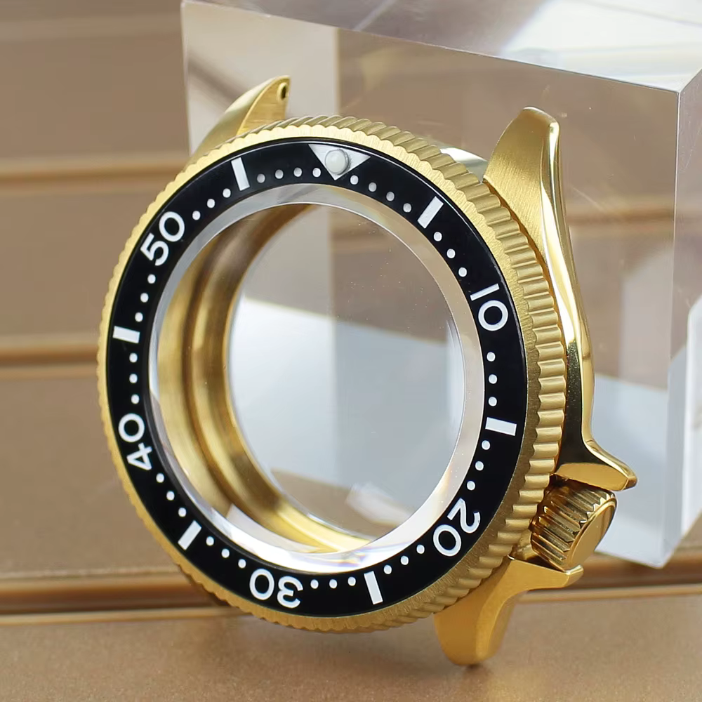 Boîtier de montre de luxe en or 38 mm