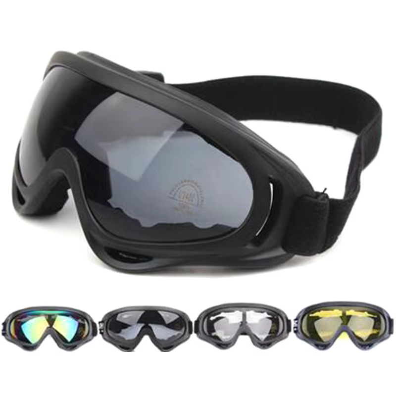 Lunettes de vélo de saleté casques Motosiklet Gozlugu lunettes de cyclisme en plein air Moto ski coupe-vent résistant au sable Protection UV lunettes de soleil