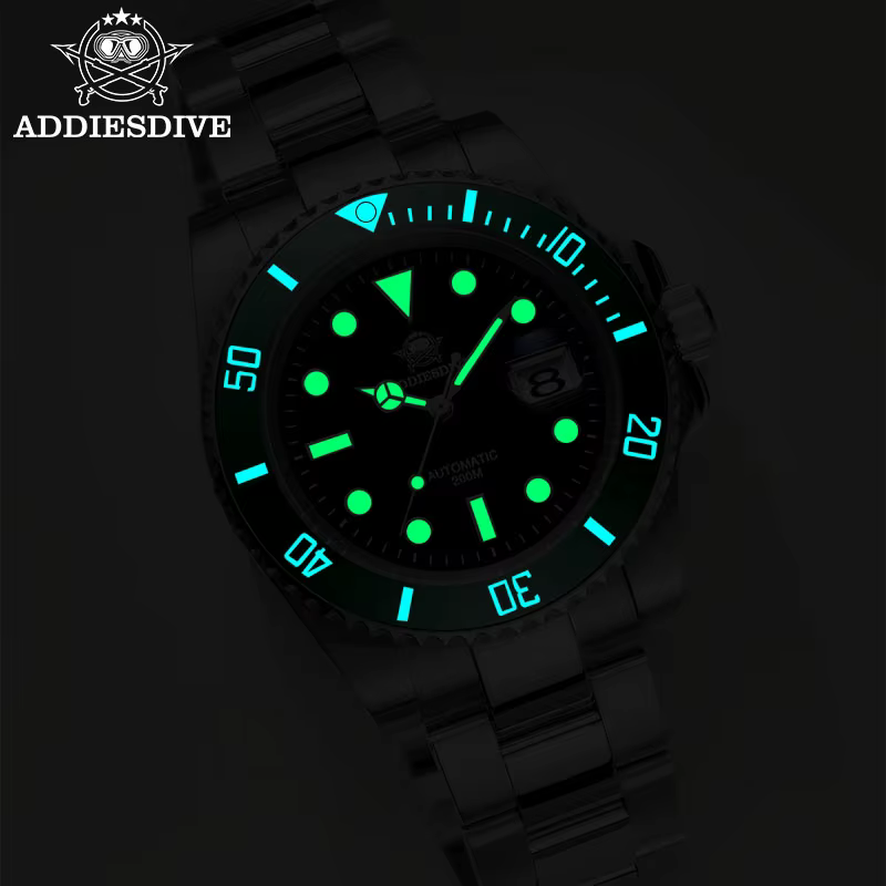 ADDIESDIVE montre automatique de luxe pour hommes 8215