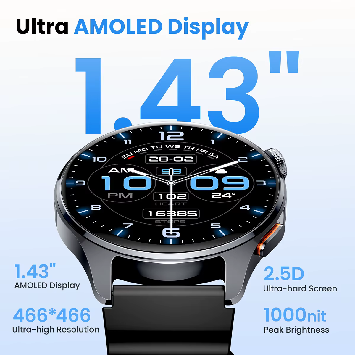 Montre connectée HAYLOU Watch 4S (HF012) GPS