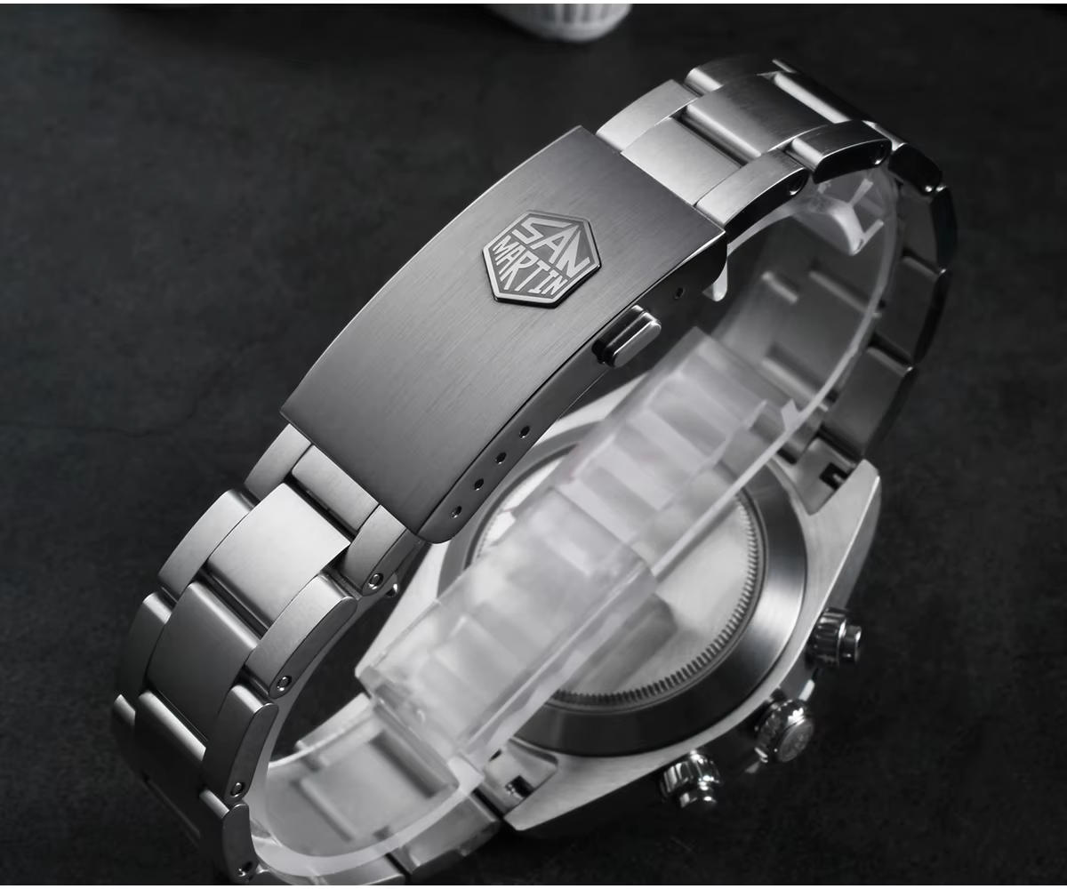 San Martin Vintage 36mm BB36 explorer série d'escalade luxe hommes montre Couples Sport montres automatique mécanique 10Bar Relogio
