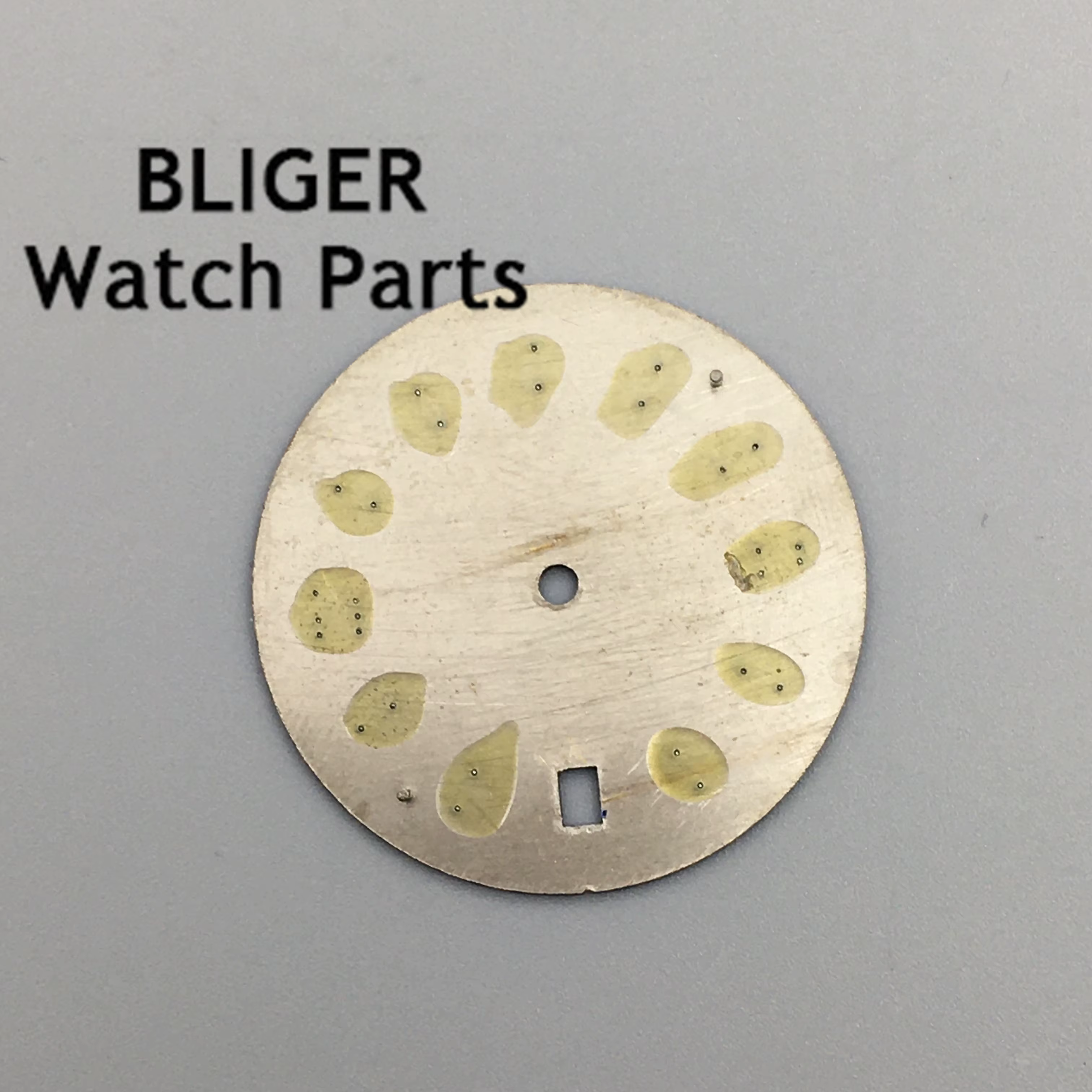 BLIGER 31mm noir bleu vert argent gris cadran de montre adapté au mouvement NH35