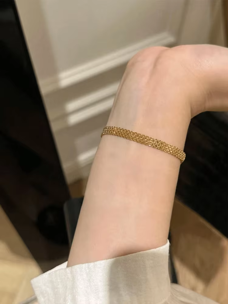 Bracelet en argent Sterling 925 avec ruban de simplicité personnalisé pour femmes, bijoux fins personnalisés de haute qualité pour fête d'anniversaire
